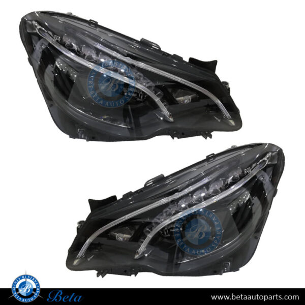 Mercedes E-Class Coupe C207 (2010-2013), Headlamp Upgrade from Xenon to 2014 Dynamic LED, China, 2078204761 / 2078204861