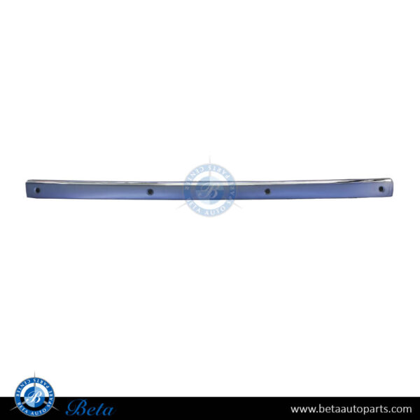 2118800112-mercedes-e-class-w211-rear-bumper-strip-with-chrome-moulding-center.jpg Mercedes E-Class W211 (2003-2005), Rear Bumper Strip with PDC with Moulding (Center), Taiwan, 2118800112