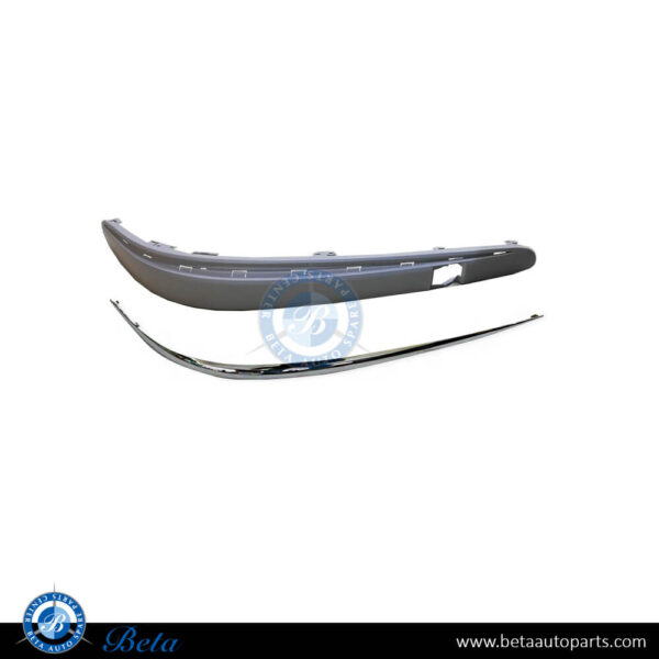Mercedes E-Class W211 (2003-2005), Front Bumper Strip without PDC Elegance (Right), Taiwan, 2118800612