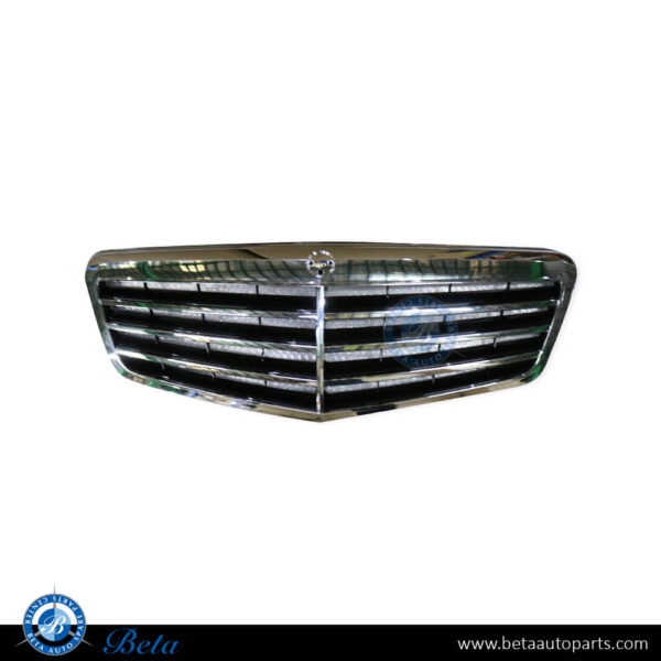 2128800583-mercedes-e-class-w212-grille-avantarde-black-and-chrome.jpg Mercedes E-Class W212 (2010-2013), Radiator Grille Avantgarde (Black and Chrome), China, 2128800583 / 2128801083