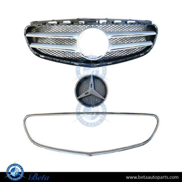 Mercedes E-Class W212 (2014-2016), Radiator Grille AMG, China, 2128850822