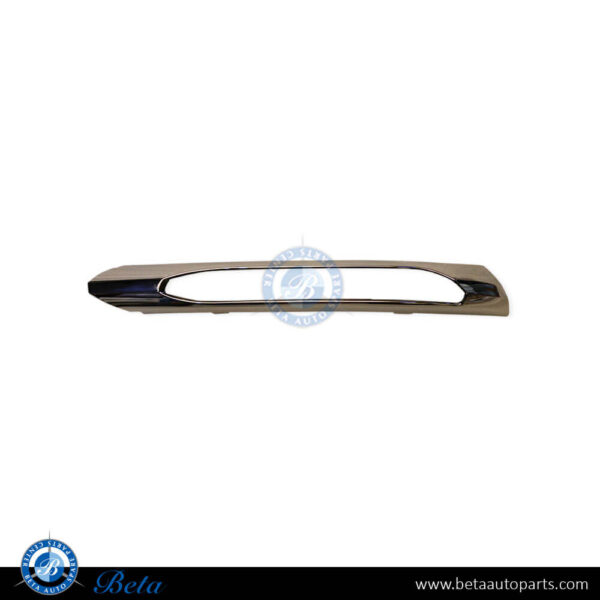 Mercedes E-Class W212 (2010-2013), Fog Lamp Cover Moulding Normal AMG - Chrome (Left), Taiwan, 2128852174