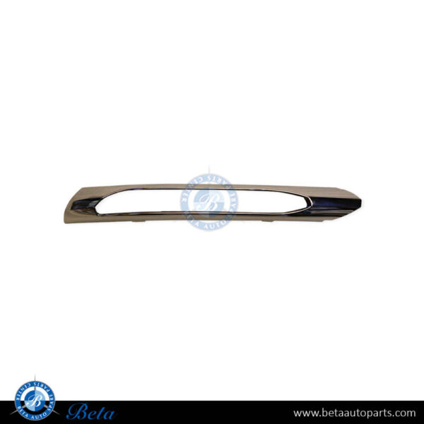 Mercedes E-Class W212 (2010-2013), Fog Lamp Cover Moulding Normal AMG - Chrome (Right), Taiwan, 2128852274