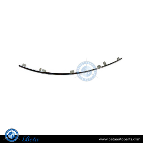 2128852921-front-bumper-chrome-moulding-left.jpg Mercedes E-Class W212 (2014-2016), Front Bumper Moulding Avantgarde/Elegance - Chrome (Left), Taiwan, 2128852921