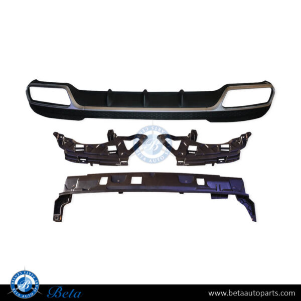 Mercedes E-Class W212 (2014-2016), Rear Diffuser AMG E63 (Silver), China, 2128853138