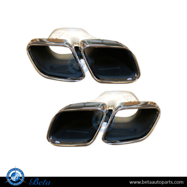 2134909706-2134909806-mercedes-e-class-w213-exaust-tips-amg-e63-silver.jpg Mercedes E-Class W213 (2021-2023), Exhaust Tips AMG E63, China, 2134909706 / 2134909806