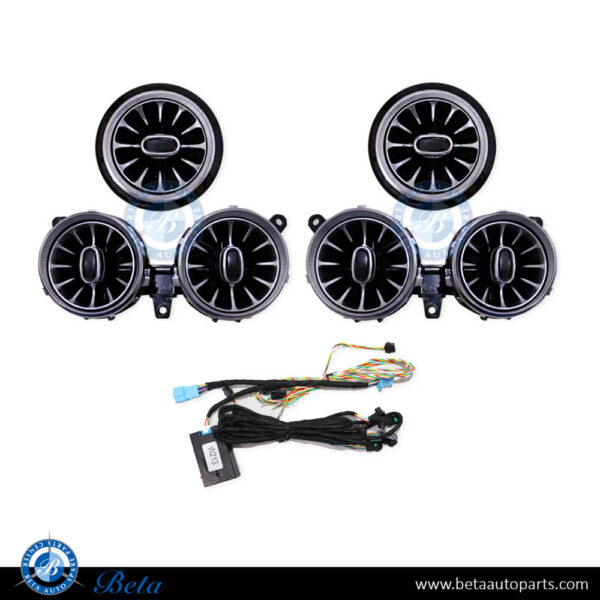 2138307700-2138307800-2138308000-mercedes-e-class-w213-front-ac-vent-grille-set-64-colors-china-parts-1.jpg Mercedes E-Class W213 (2017-2023), Front Fresh AC Air Grille (64 Color), China, 2138307700 / 2138307800 / 2138308000