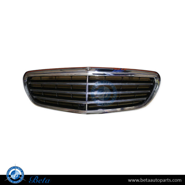 2138805202-2138802003-mercedes-e-class-w213-radiator-grille-w-camera-hole.jpg Mercedes E-Class W213 (2017-2020), Radiator Grille with Camera Hole, China, 2138805202 / 2138802003