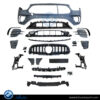 Mercedes E-Class W213 (2021-2023), Front Bumper AMG E53 with Radiator Grille GT Look with Park Assist, Taiwan, 2138857704
