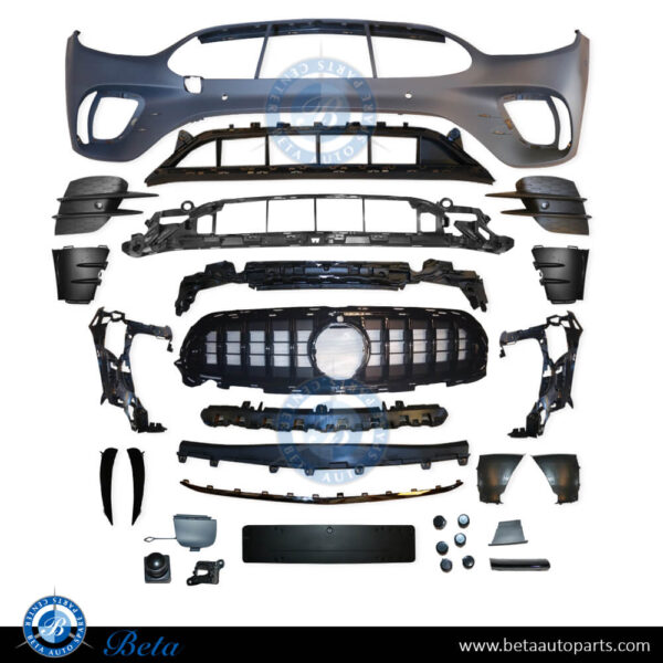2138859606-mercedes-e-class-w213-front-bumper-assembly-normal-amg-with-pdc-park-assist-camera-hole.jpg Mercedes E-Class W213 (2021-2023), Front Bumper Normal AMG with PDC / Park Assist / Camera Hole (Gloss Black), Taiwan, 2138859606