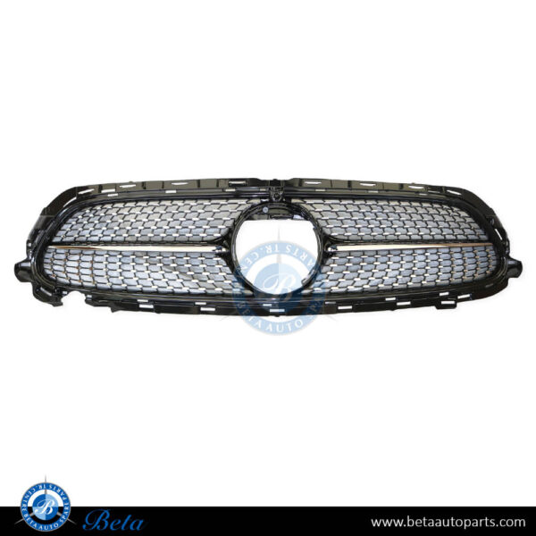 2138886400-mercedes-e-class-w213-diamond-look-grille-2021.jpg Mercedes E-Class W213 / C238 (2021-2023), Radiator Grille Diamond Look for AMG with Camera Hole, China, 2138886400
