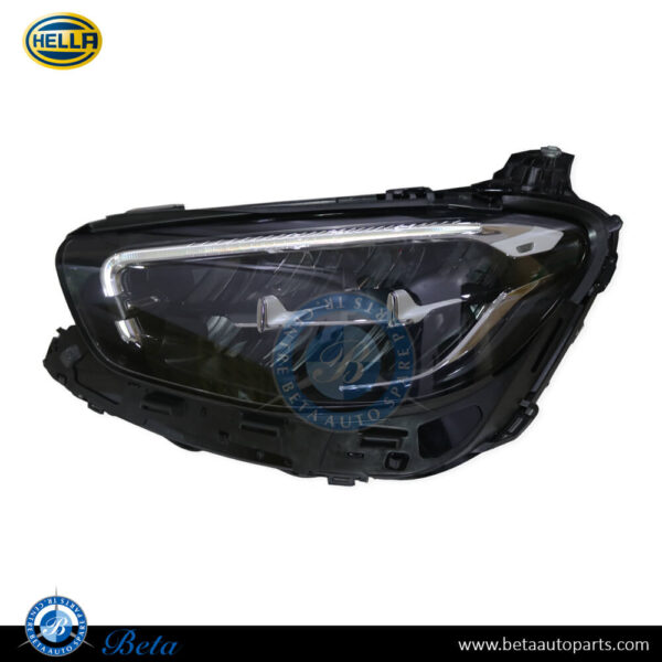 Mercedes E-Class W213 (2021-2023), Headlamp Static LED - USA Type (Left), Hella, 2139063510 / 2139066708