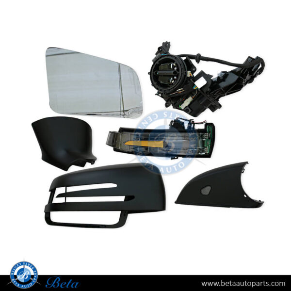 Mercedes CLS-Class W218 (2011-2018), Side Mirror with Folding with Memory (Left), Taiwan, 2188101176