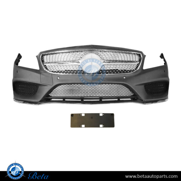 Mercedes CLS-Class W218 (2015-2018), Front Bumper Normal AMG with Park Assist, China, 2188850300