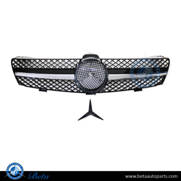 Mercedes CLS-Class W219 (2004-2007), Radiator Grille 1 Line Look (Black), China