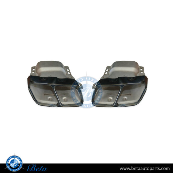 Mercedes A-Class / CLA-Class W176 / C117 (2013-2018), Exhaust Tips AMG A45/CLA45 (Black), China, 2214903927 / 2214904027