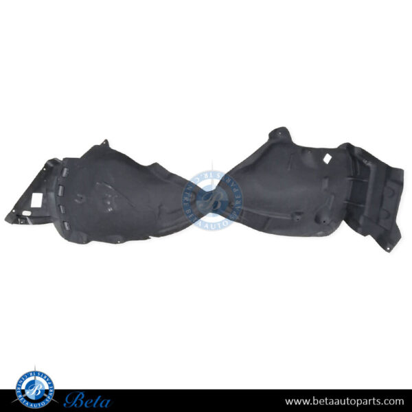 Mercedes S-Class W222 (2014-2017), Front Wheel Fender Liner (Left), China, 2226907900