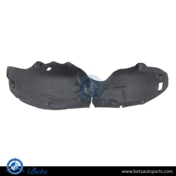 Mercedes S-Class W222 (2014-2020), Rear Wheel Fender Liner Flannel (Left), China, 2226908100