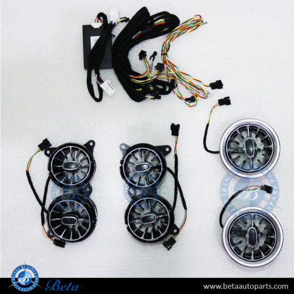 Mercedes S-Class W222 (2014-2017), Front Fresh AC Air Grille 7 Colors, China, 2228300754 / 2228300854 / 2228300154