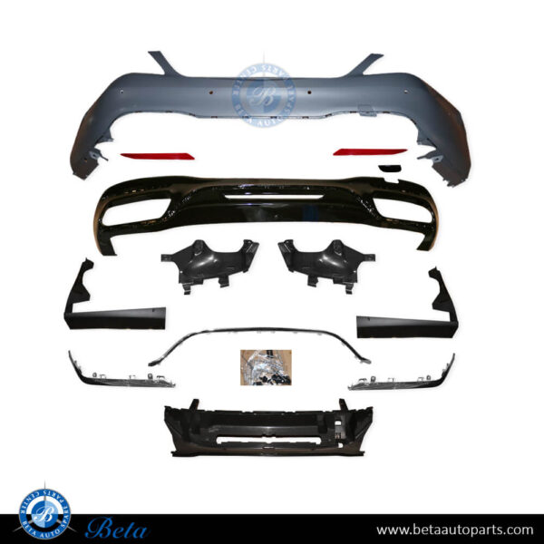 Mercedes S-Class W222 (2018-2020), Rear Bumper AMG S63, Taiwan, 2228852001