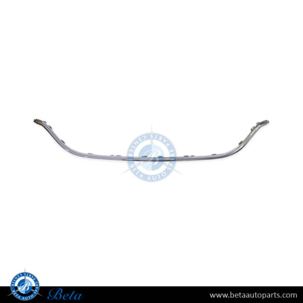 Mercedes S-Class W222 (2018-2020), Rear Diffuser Moulding AMG S63/S65 - Chrome (Center), Taiwan, 2228853201