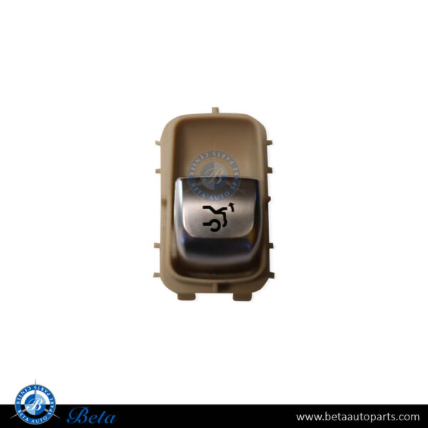 2229050409-mercedes-trunk-switch-beige.jpg Mercedes S-Class / E-Class / CLS-Class W222 / W213 / C238 / C257 (2017-Up), Trunk Switch (Beige), China, 2229050409