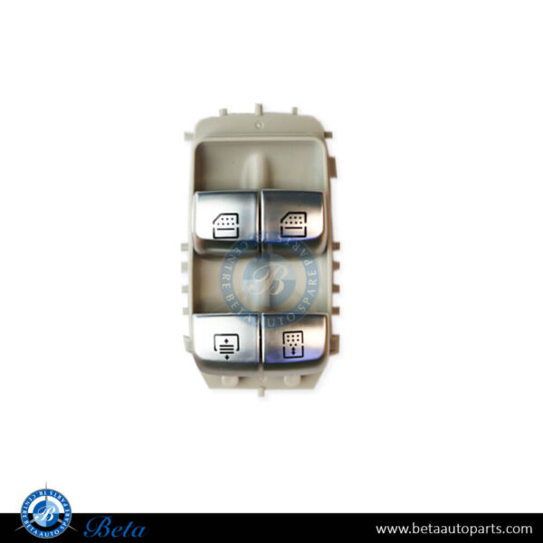 2229051505-mercedes-s-class-e-class-w222-w213-rear-window-switch.jpg Mercedes S-Class / E-Class W222 / W213 (2017-Up), Rear Window Switch (Beige), China, 2229051505