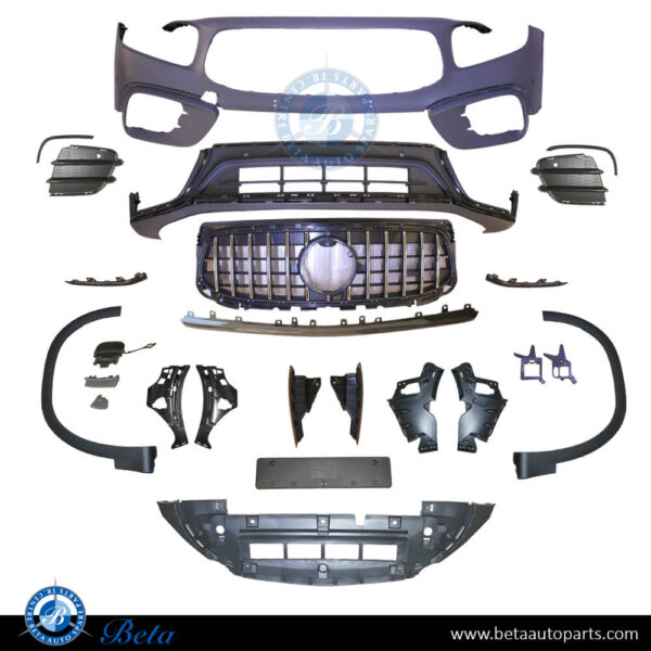 2478800609-mercedes-glb-class-x247-front-bumper-normal-amg-glb35.jpg Mercedes GLB-Class X247 (2020-Up), Front Bumper Normal AMG/GLB35, China, 2478800609
