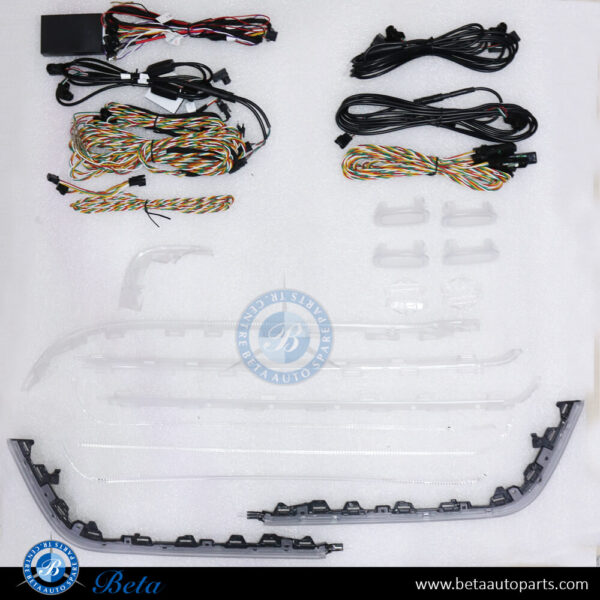 Mercedes GLB-Class X247 (2020-Up), Ambient Light Strip Kit Upgrade to 64 Colors, China