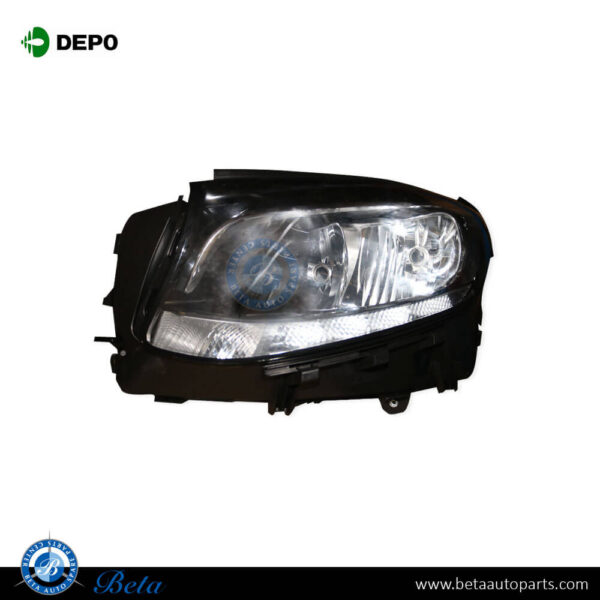 Mercedes GLC-Class W253 / C253 (2016-2019), Headlamp Normal (Left), Depo, 2538200161