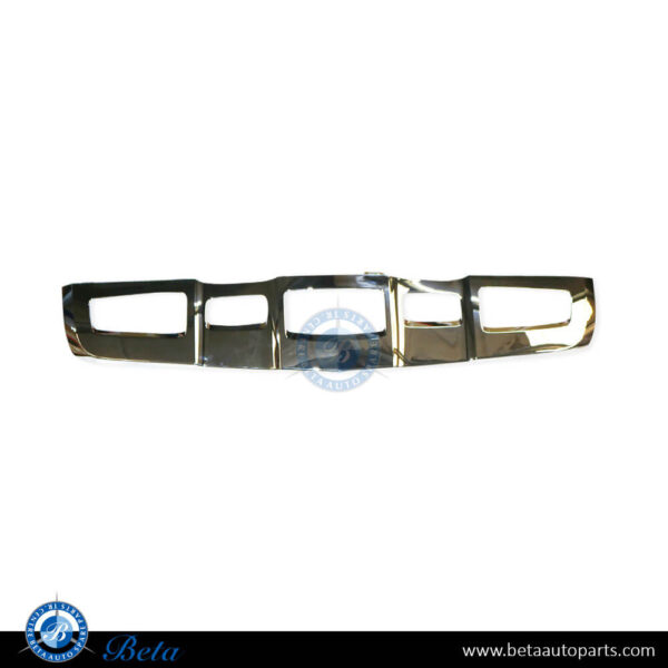 Mercedes GLC-Class W253 / C253 (2016-2019), Front Bumper Lower Moulding with Off Road - Chrome (Center), Taiwan, 2538851725