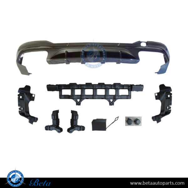 Mercedes GLC-Class W253 (2020-2022), Rear Diffuser AMG GLC63 for Normal AMG, China, 2538852107