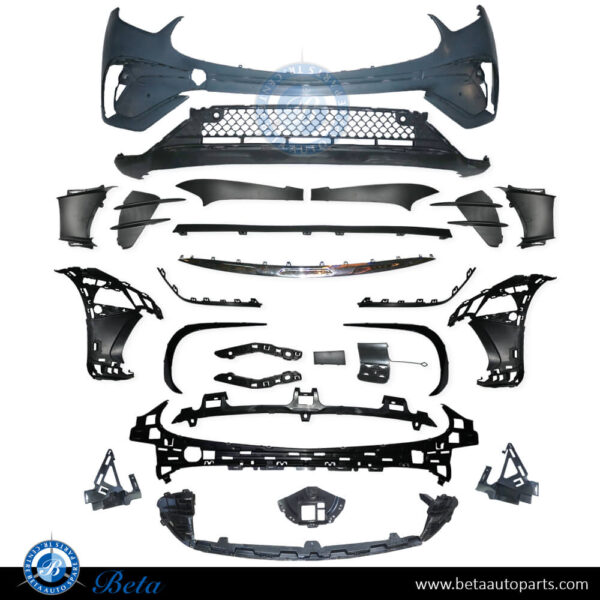 Mercedes GLC-Class X254 / C254 (2023-Up), Front Bumper Normal AMG with Park Assist, China, 2548851501