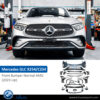 2548851501-mercedes-glc-class-x254-c254-front-bumper-normal-amg-with-park-assist-car.jpg Mercedes GLC-Class X254 / C254 (2023-Up), Front Bumper Normal AMG with Park Assist, China, 2548851501