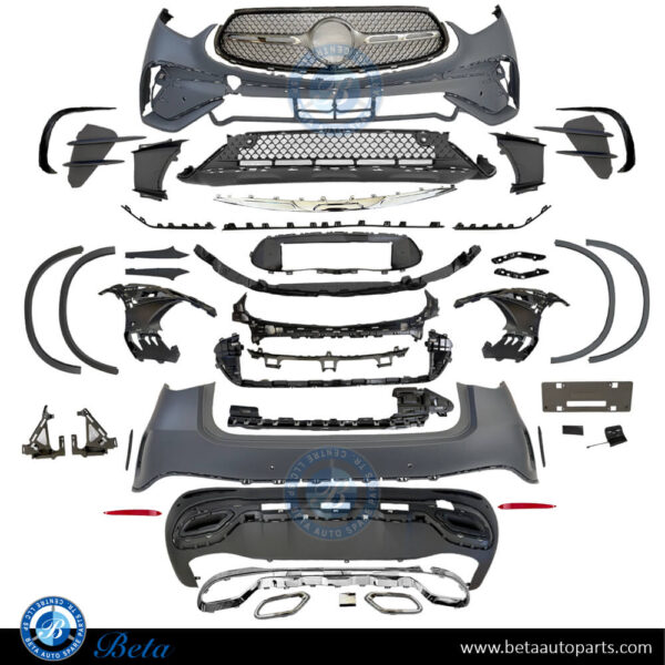 Mercedes GLC-Class X254 (2023-Up), Body Kit Normal AMG without Radiator Grille, China, 2548851A00