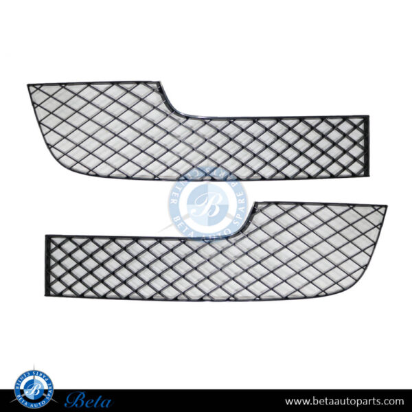 3W3807681F-3W3807682F-3W3807681B-3W3807682B-bentley-continental-gt-6-front-bumper-lower-grilles-black-spare-parts-1.jpg Bentley Continental GT (2012-2015), Front bumper Lower Grilles (Black), China, 3W3807681F / 3W3807682F