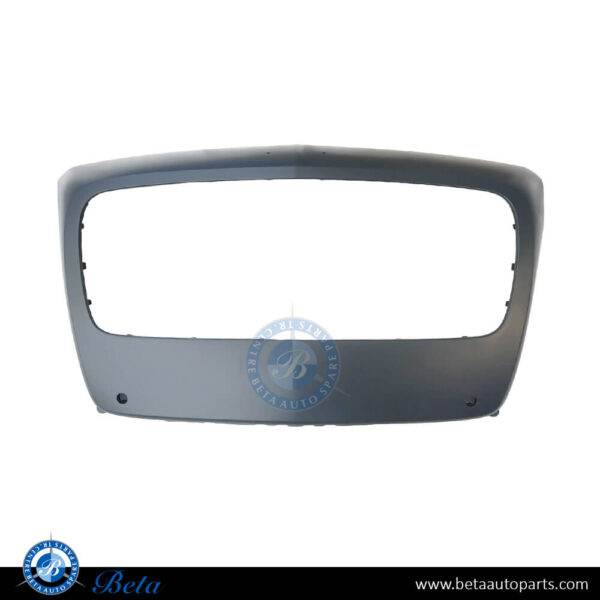 3W3853651B-bentley-continental-gt-radiator-grille-base.jpg Bentley Continental GT (2012-2015), Radiator Grille Frame without License Plate - USA Type, China, 3W3853651C
