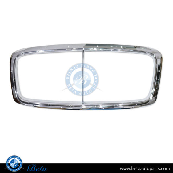 3W3853667A-bentley-continental-gt-grille-frame-spare-parts-1.jpg Bentley Continental GT (2012-2017), Radiator Grille Frame (Chrome), China, 3W3853667A / 3W3853667
