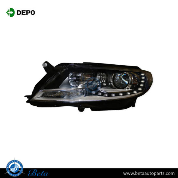 3c8941753f-3c8941753j-3c8941753q-volkswagen-cc-headlamp-xenon-led-left.jpg Volkswagen CC (2012-2017), Headlamp Xenon LED (Left), Depo, 3C8941753F / 3C8941753J / 3C8941753F