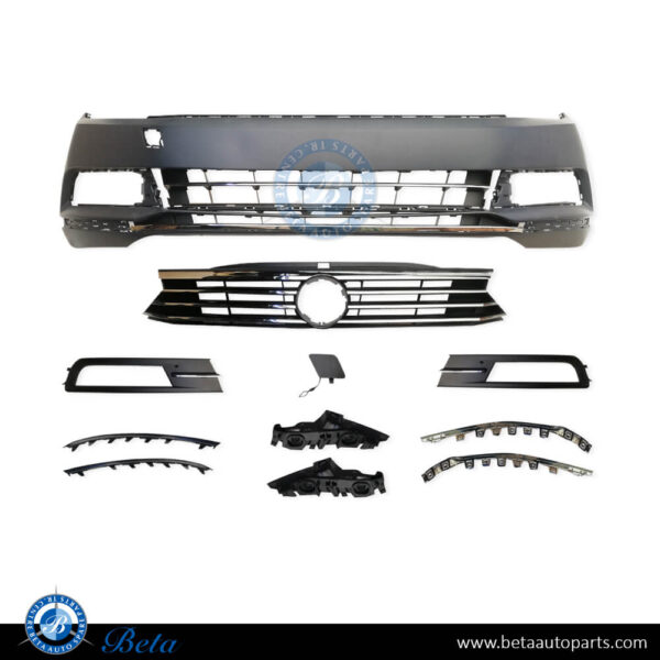 Volkswagen Passat (2015-2019), Front Bumper (Euro Highline), China, 3G0807217F
