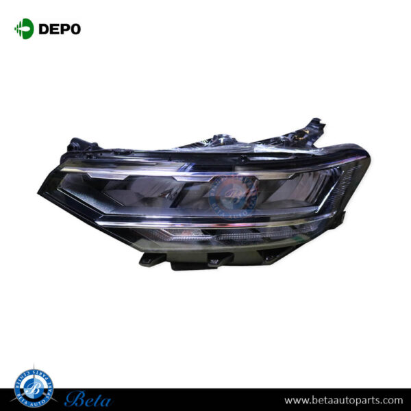 Volkswagen Passat (2019-2023), Headlamp LED (Left), Depo, 3G1941035P