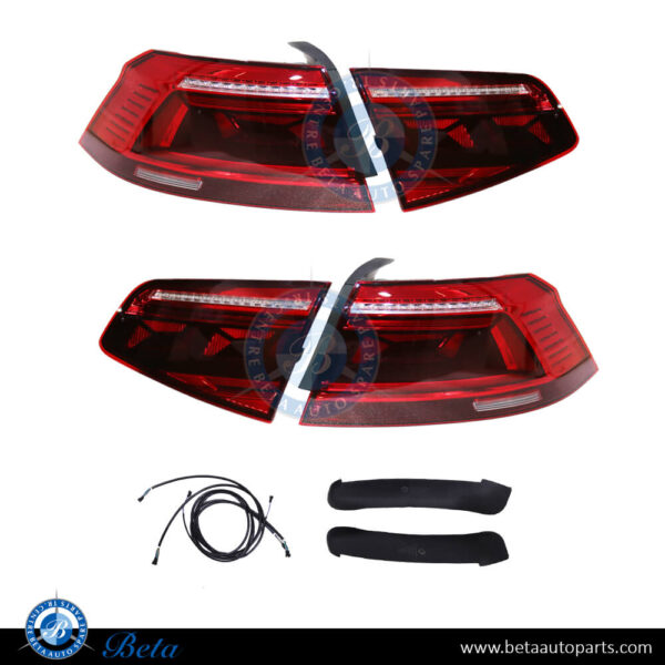 Volkswagen Passat / B8 (2015-2019), Tail Lamps Upgrade to 2020 B8, China, 3G5945095F / 3G5945096F