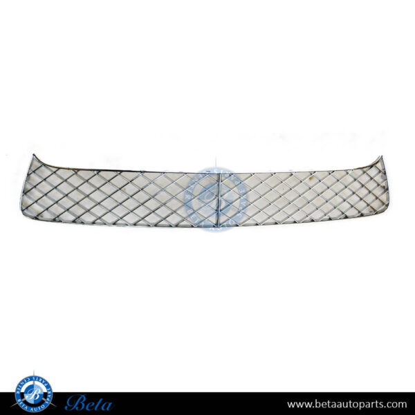 3w3807667f-bentley-continental-gt-4.0-front-bumper-lower-grille-chrome-center.jpg Bentley Continental GT (2012-2015), Front bumper Lower Grille - Chrome (Center), China, 3W3807667F