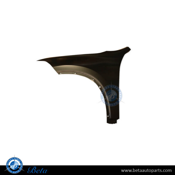 BMW X1 F48 (2016-2023), Front Fender without Side Lamp Hole - Steel (Left), Taiwan, 41007427299
