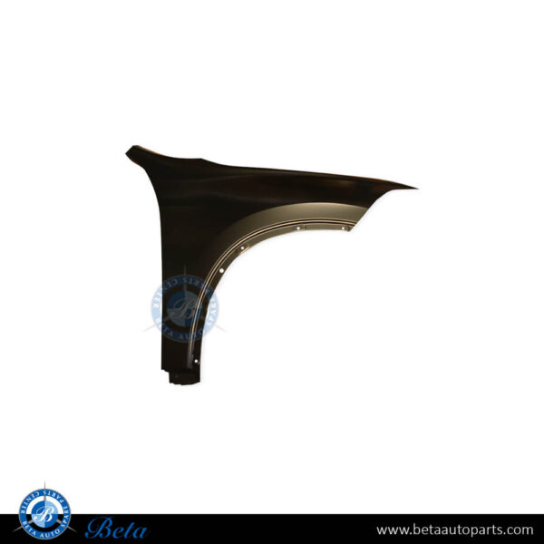 BMW X1 F48 (2016-2023), Front Fender without Side Lamp Hole - Steel (Right), Taiwan, 41007427300