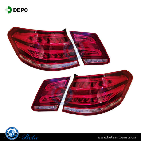 440-1995F3AE-CR-mercedes-e-class-w212-tail-lamp-led-depo.jpg Mercedes E-Class W212 (2010-2013), Tail Lamp LED (Red and Clear), Depo