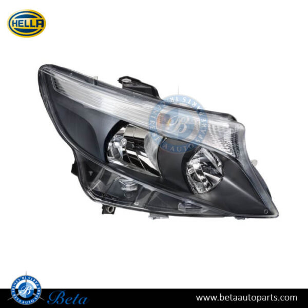 Mercedes Vito W447 (2020-Up), Headlamp Normal (Right), Hella, 4479067800