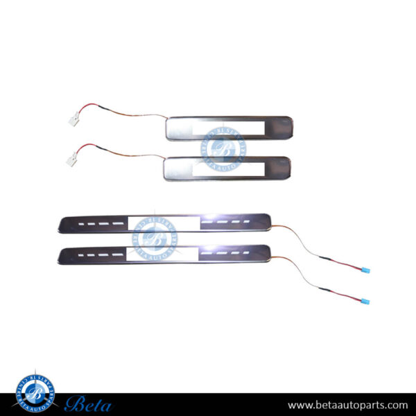 Mercedes G-Class W463 (2018-Up), Door Sill LED BBS (Silver), China, 4636801106 / 4636801206