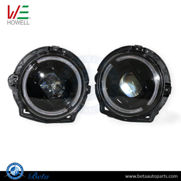 4638200059-mercedes-g-class-w463-headlamp-black-2019-look-taiwan.jpg Mercedes G-Class W463 (1992-2006), Headlamp Upgrade to 2019 Look (Black), Taiwan, 4638200059