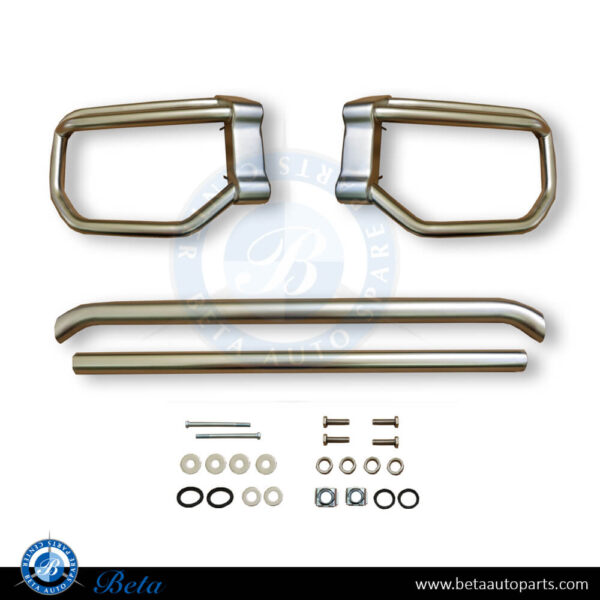 4638807801-mercedes-g-class-w463-bull-bar-2018-look-chrome.jpg Mercedes G-Class W463 (1992-2017), Bull Bar Upgrade to 2018 Look (Chrome), China, 4638807801